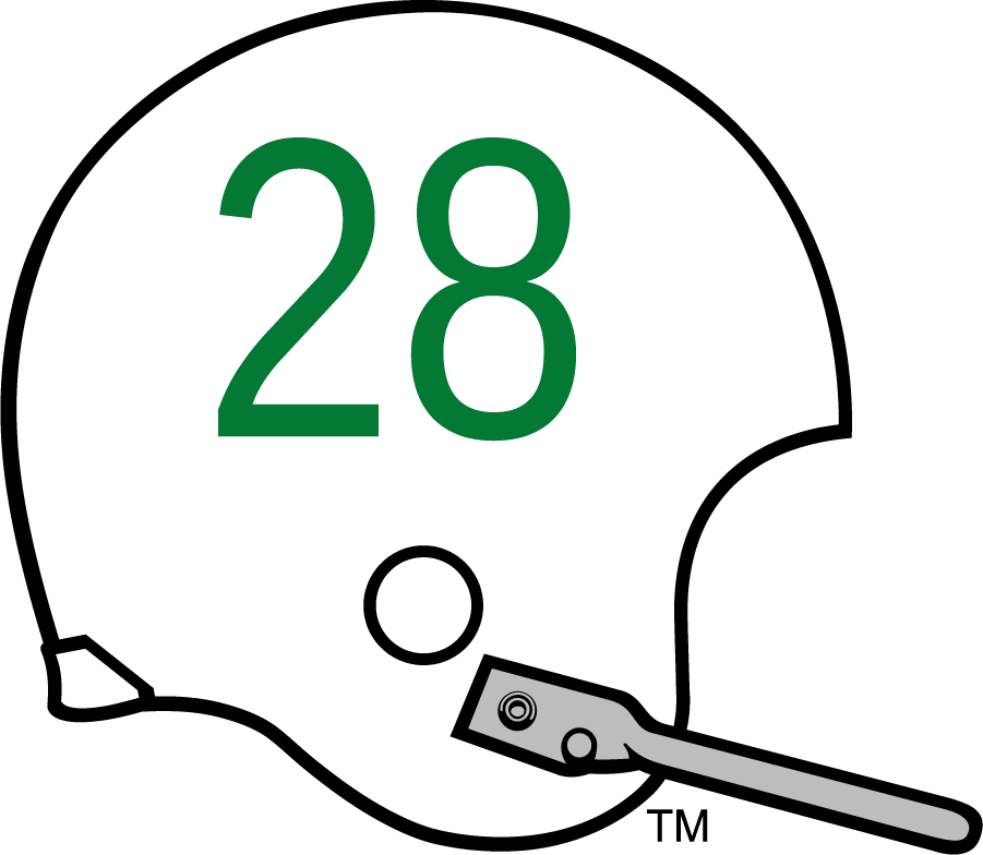 North Texas Mean Green 1964-1966 Helmet DIY iron on transfer (heat transfer)